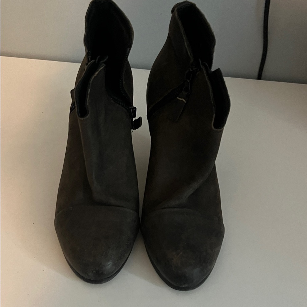 rag & bone Margot Dark Gray Ankle Boots